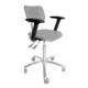 Multi-function arm rests for swivel work chair